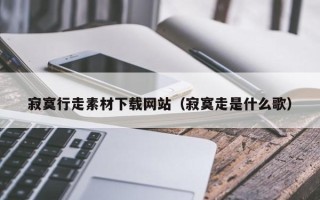 绍兴寂寞行走素材下载网站（寂寞走是什么歌）